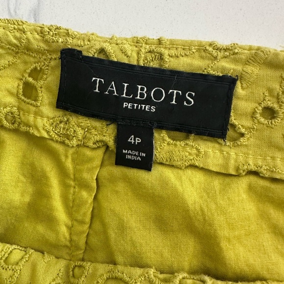 Talbots Green Pencil Skirt Knee-Length Cocktail - Picture 6 of 7